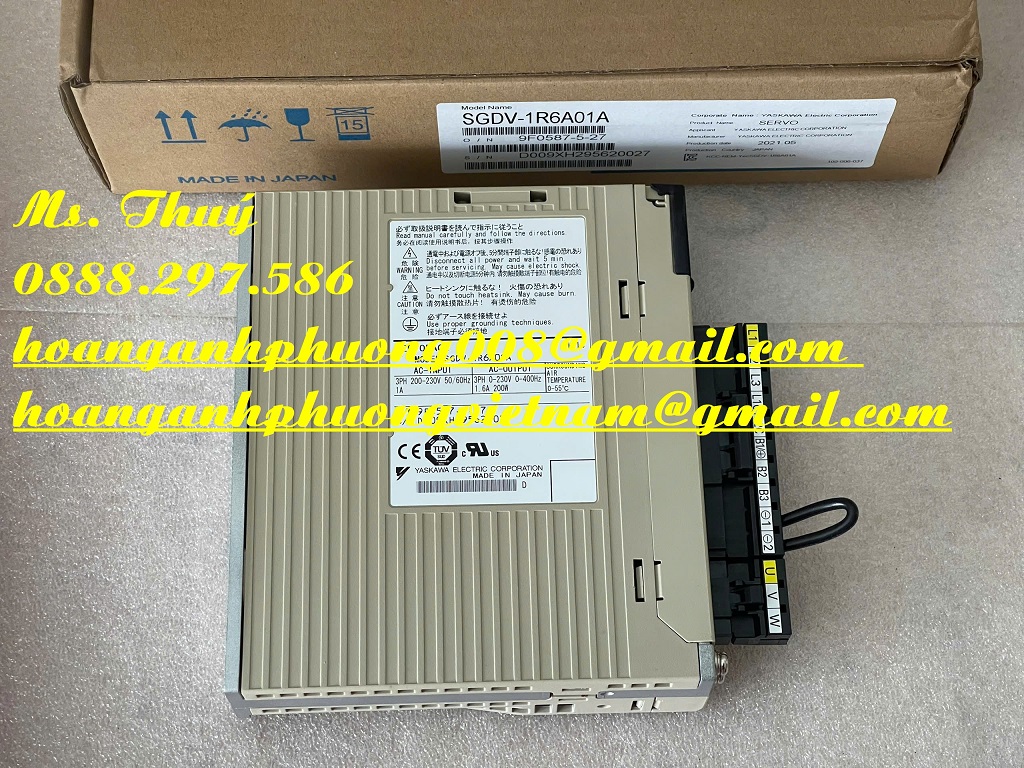 Yaskawa SGDV-1R6A01A - Bộ Servo Drive nhập giá tốt